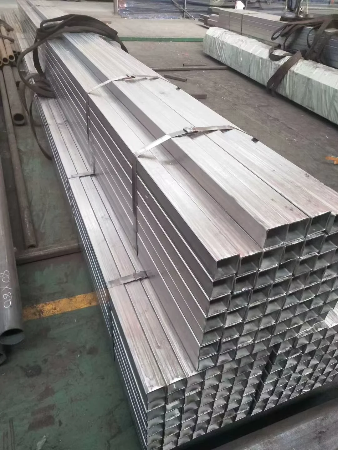 201 304 316L Stainless Steel Square Rectangular Tube BA Surface Factory Supplier