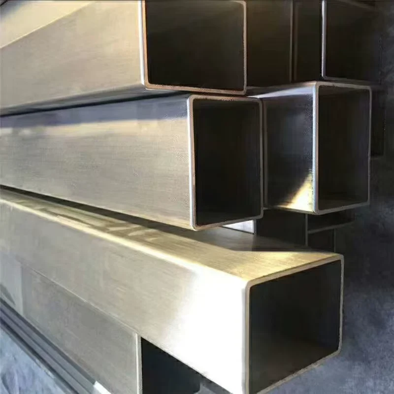 304 316L Stainless Steel Square Tube ERW Welded Custom Sizes Supplier