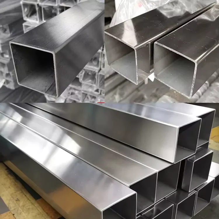 304 316L Stainless Steel Square Tube ERW Welded Custom Sizes Supplier