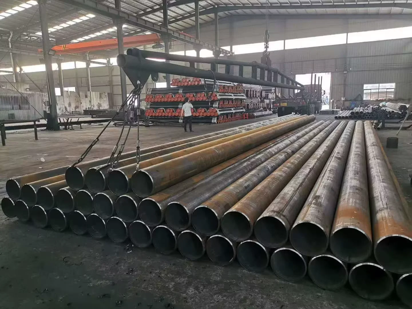 A53 A106 Seamless Steel Pipe ASTM DIN Standard Supplier Factory Direct