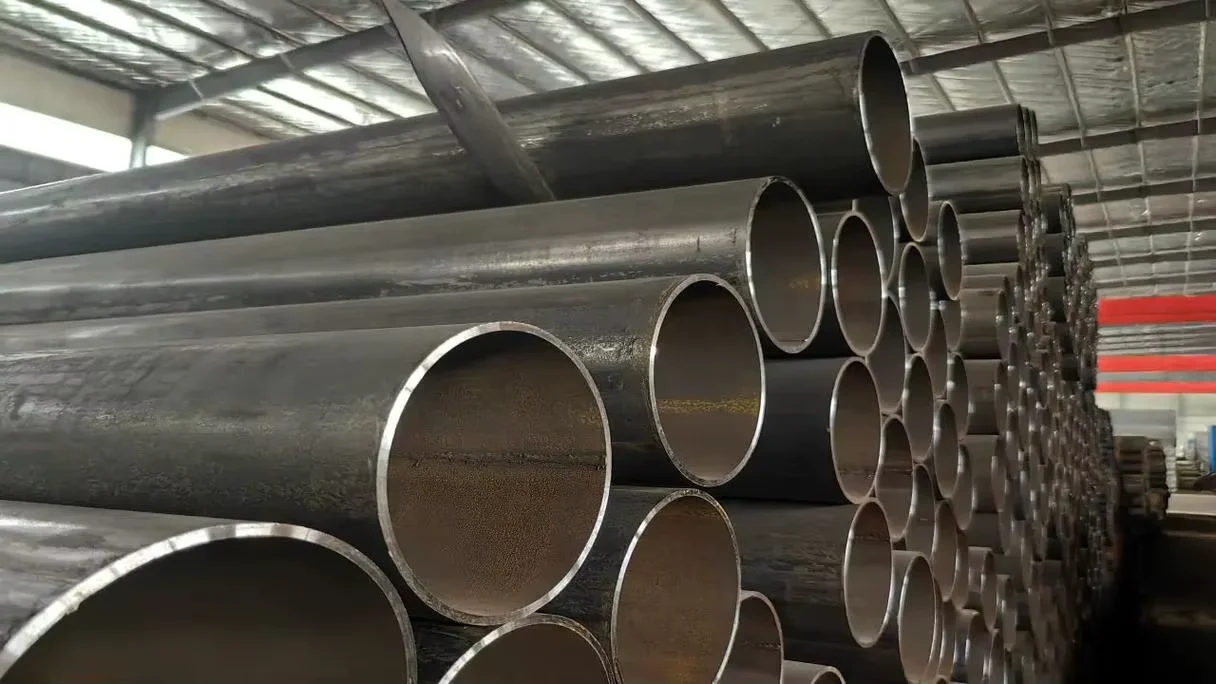 API 5L GR A/B-X70 ERW Steel Pipe SCH40 OD 54-1140mm Supplier