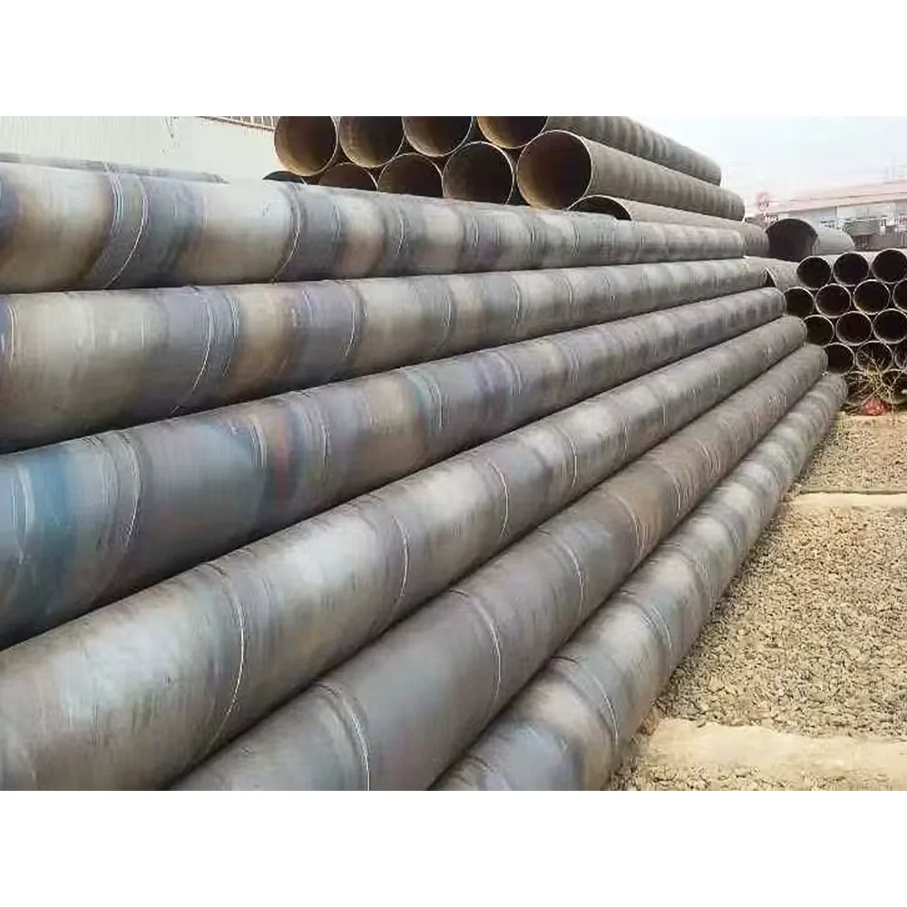 API 5L GR.B Spiral Welded Steel Pipe OD 10-1000mm WT up to 80mm Supplier