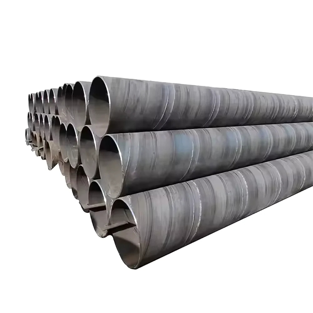 API 5L GR.B Spiral Welded Steel Pipe OD 10-1000mm WT up to 80mm Supplier