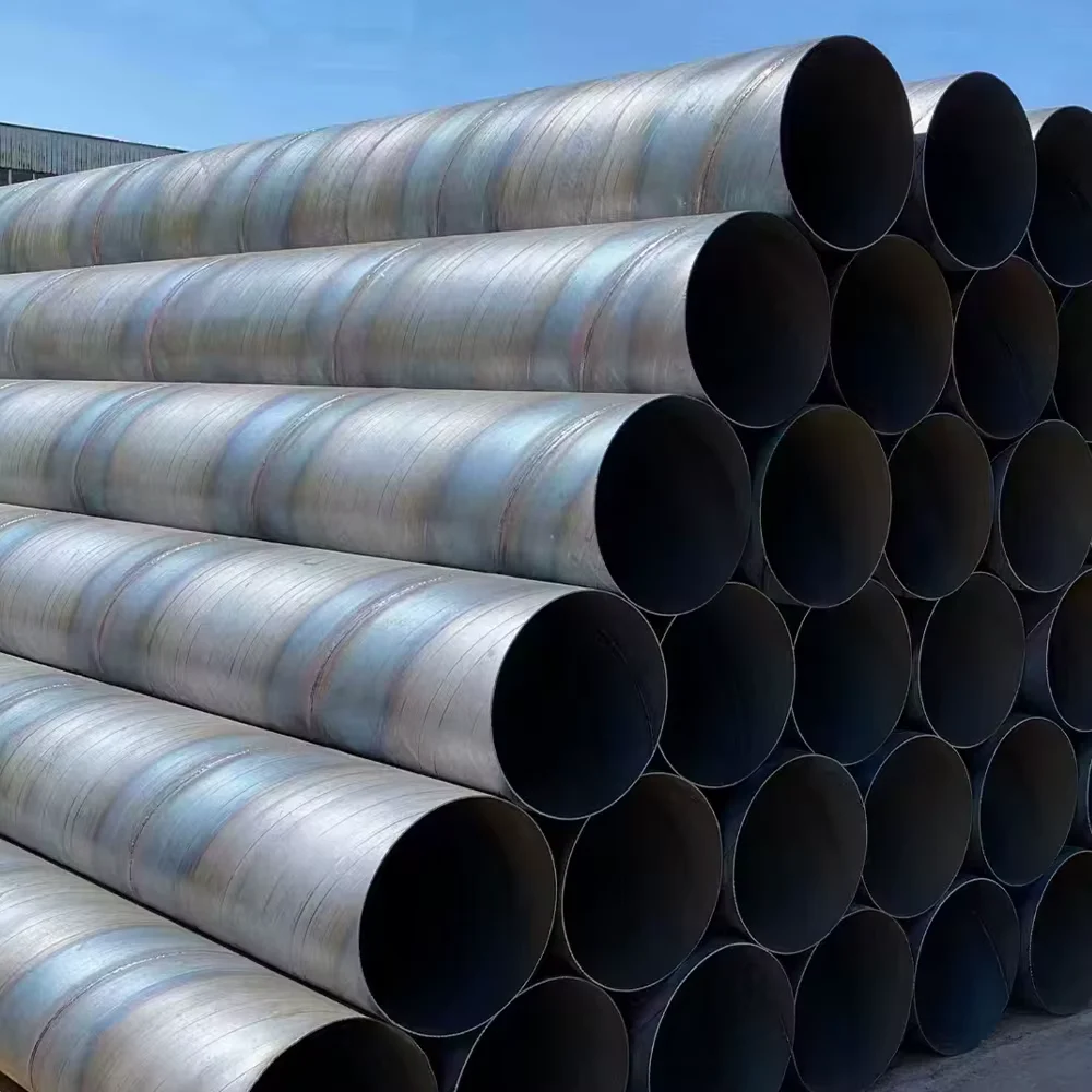API 5L GR.B Spiral Welded Steel Pipe OD 10-1000mm WT up to 80mm Supplier