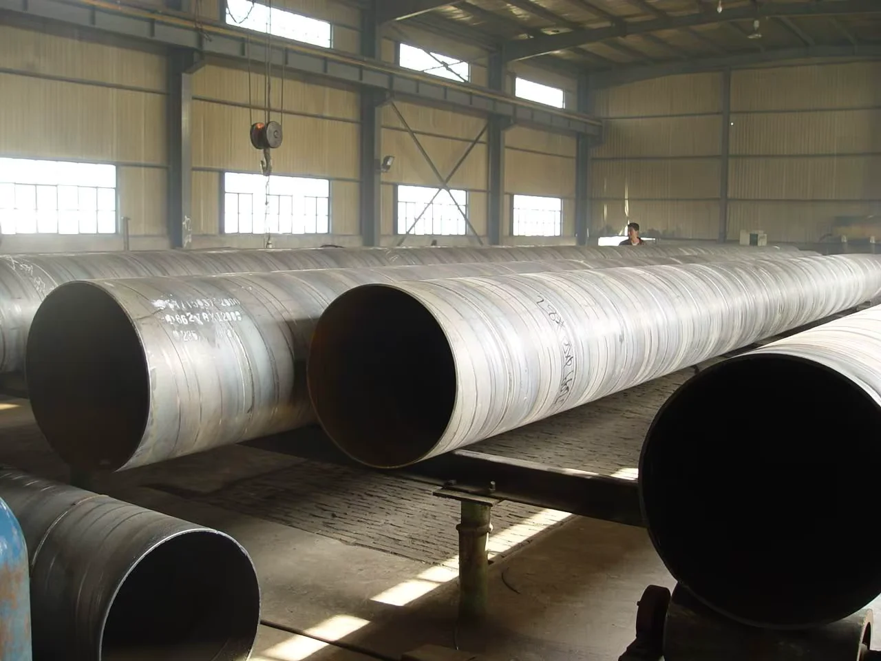 API 5L Gr.B-X70 SSAW Steel Pipe OD 219-3048mm Supplier