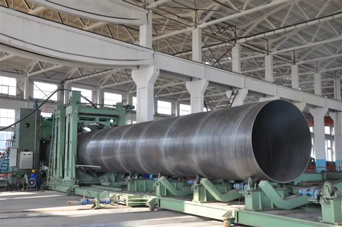 API 5L SSAW Steel Pipe 219-3048mm OD for Oil Gas Pipeline Supplier