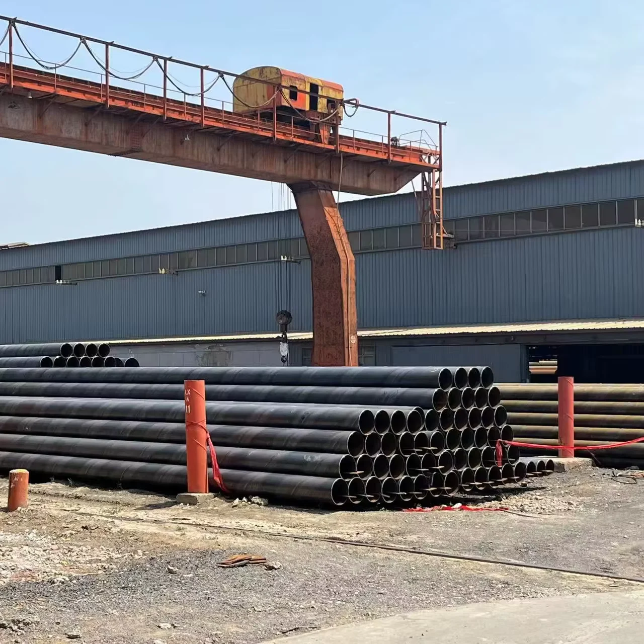 API 5L X42-X70 SSAW Steel Pipe OD 219-3000mm Manufacturer