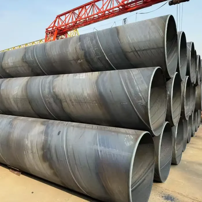 API 5L X65/X52 SSAW Steel Pipe OD 100-2000mm Factory Direct Supplier
