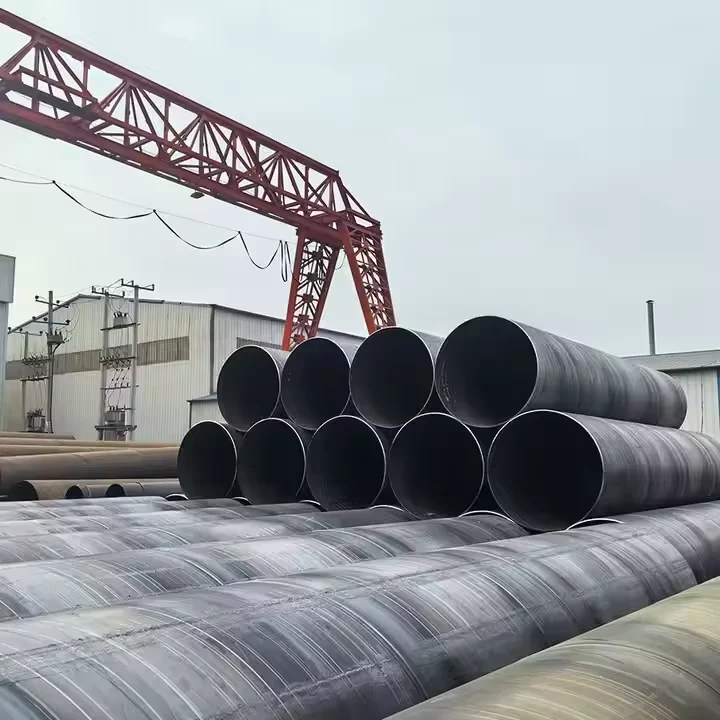 API 5L X65/X52 SSAW Steel Pipe OD 100-2000mm Factory Direct Supplier