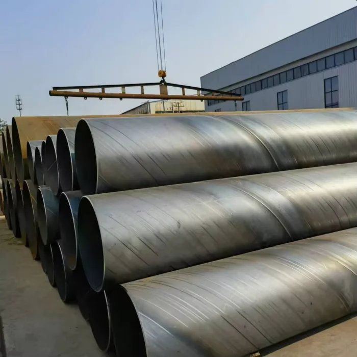 API 5L X65/X52 SSAW Steel Pipe OD 100-2000mm Factory Direct Supplier