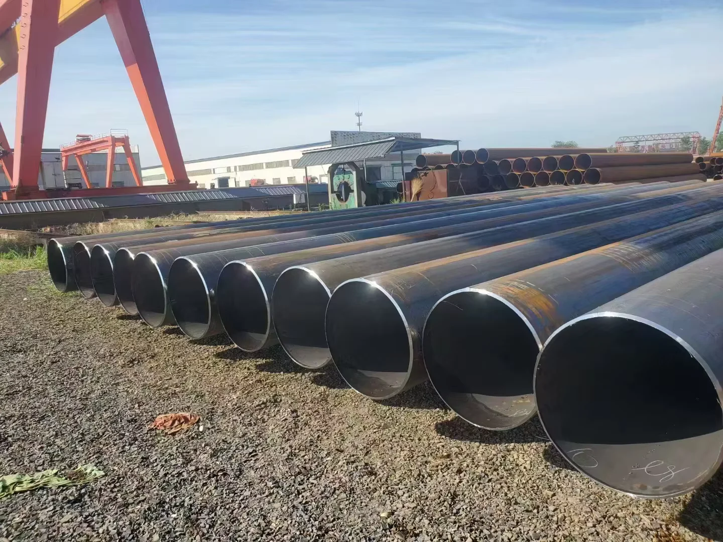 API GR.B ERW Steel Pipe 3PE Anti-Corrosion 2-36mm Supplier