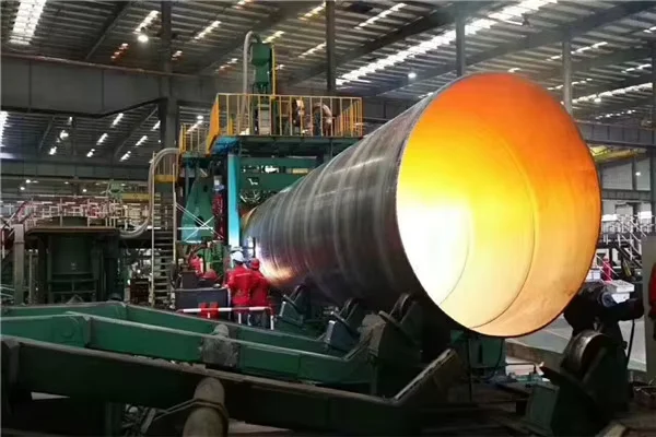ASTM A252 GR.3 SSAW Spiral Steel Pipe 219-3000mm OD Supplier