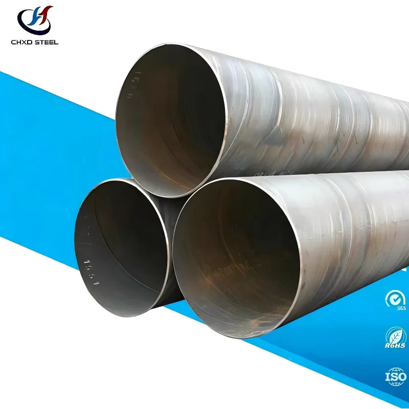ASTM A36 SSAW Steel Pipe 219-3048mm for Oil Water Pipeline Supplier