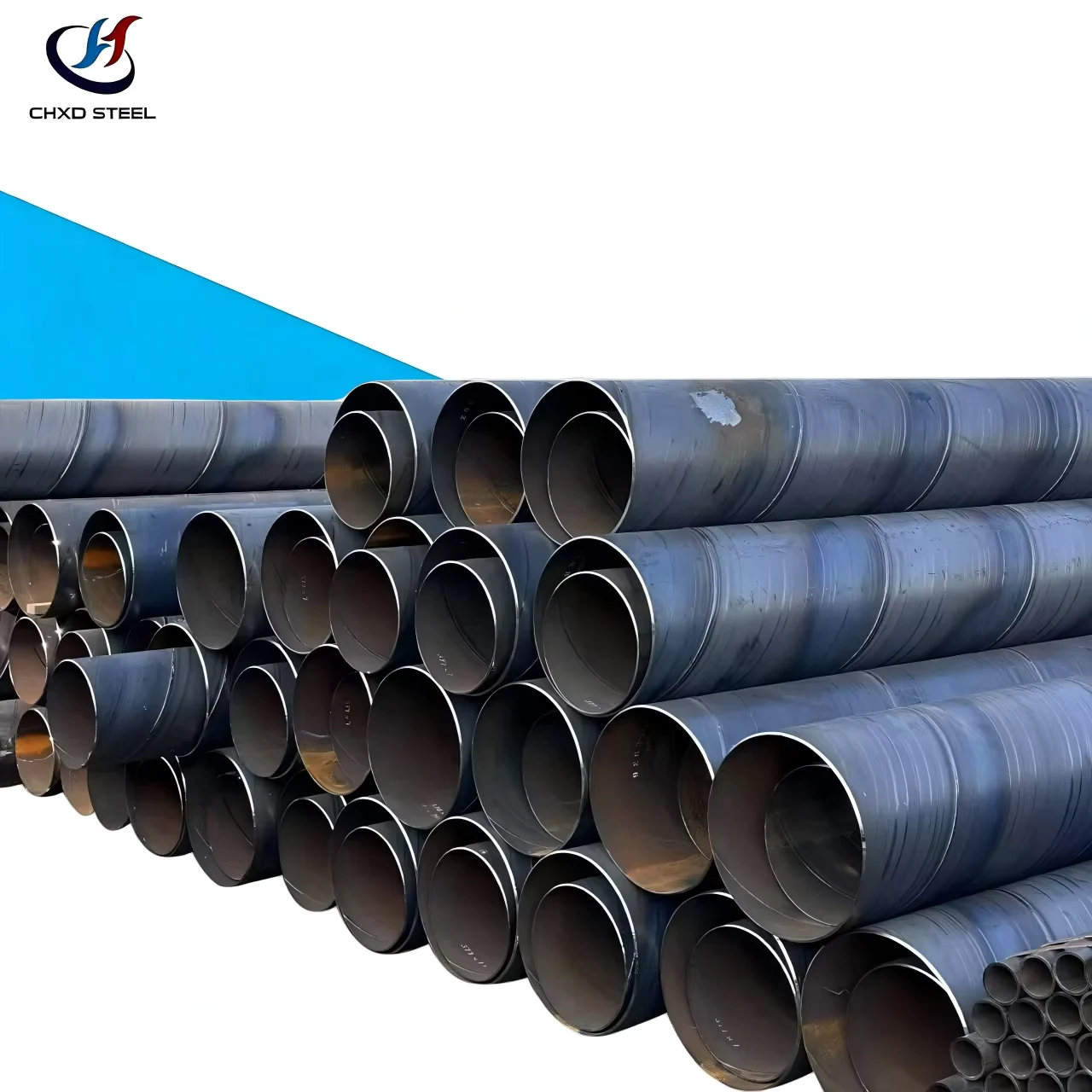 ASTM A36 SSAW Steel Pipe 219-3048mm for Oil Water Pipeline Supplier