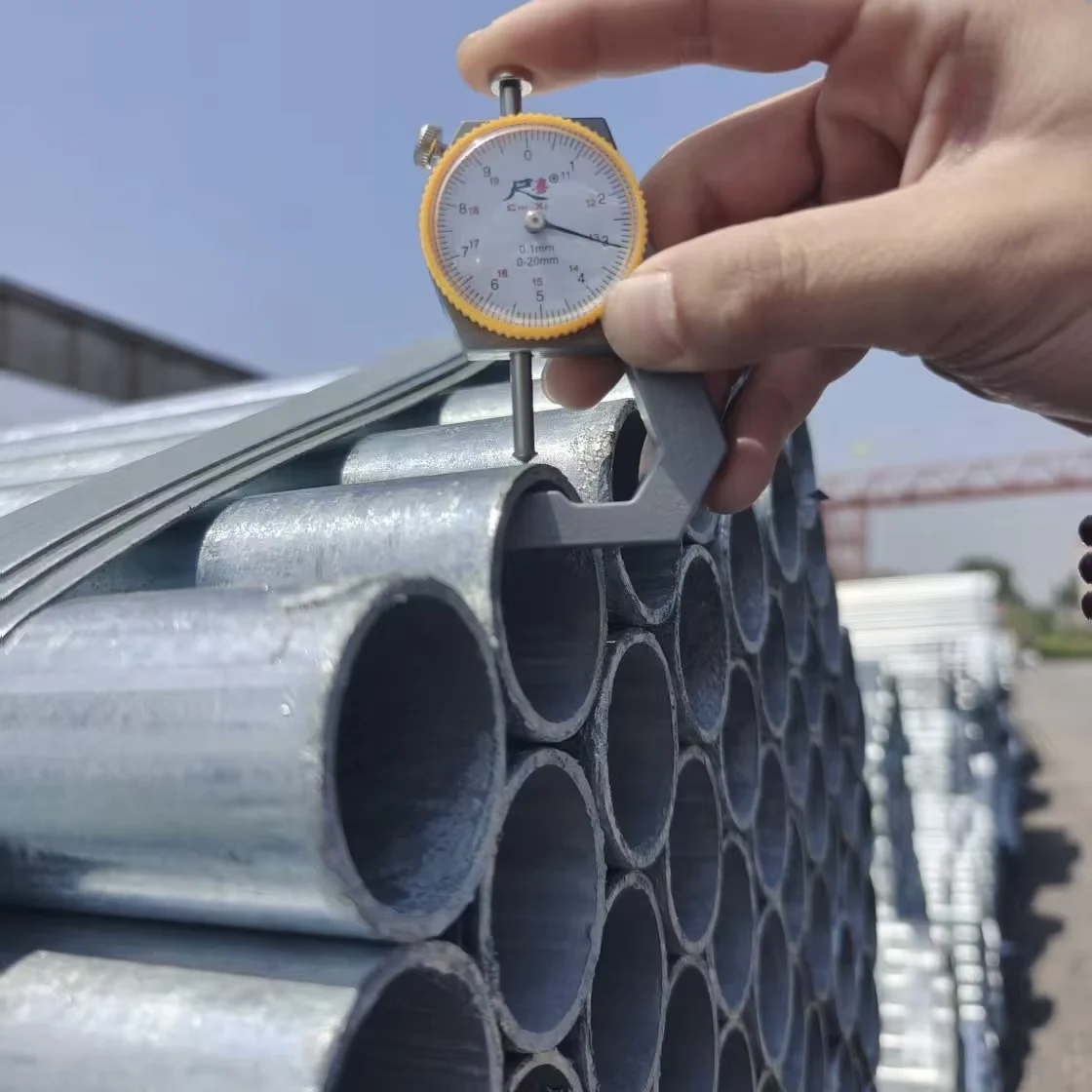 ASTM A500 Galvanized Square Rectangular Steel Tube 1.5-33mm Wall CE Certified Supplier