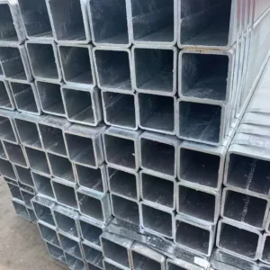 ASTM A500 Galvanized Square Rectangular Steel Tube 1.5-33mm Wall CE Certified Supplier