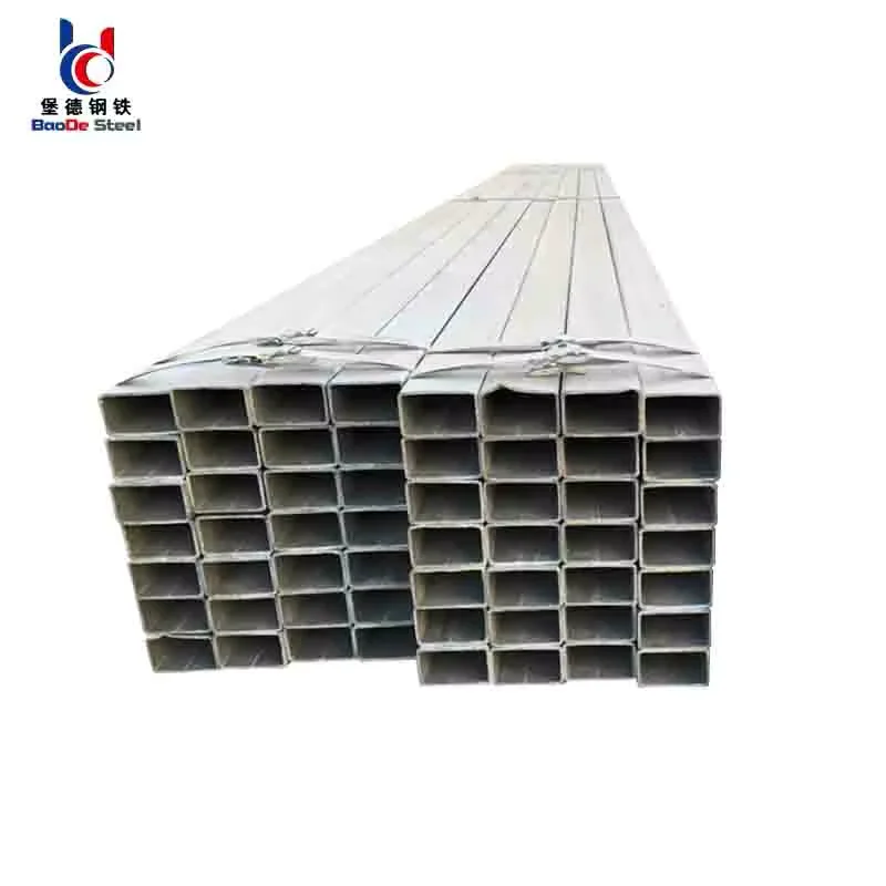 ASTM A500 GR.B Rectangular Steel Tube 1-30mm Wall Factory Supplier