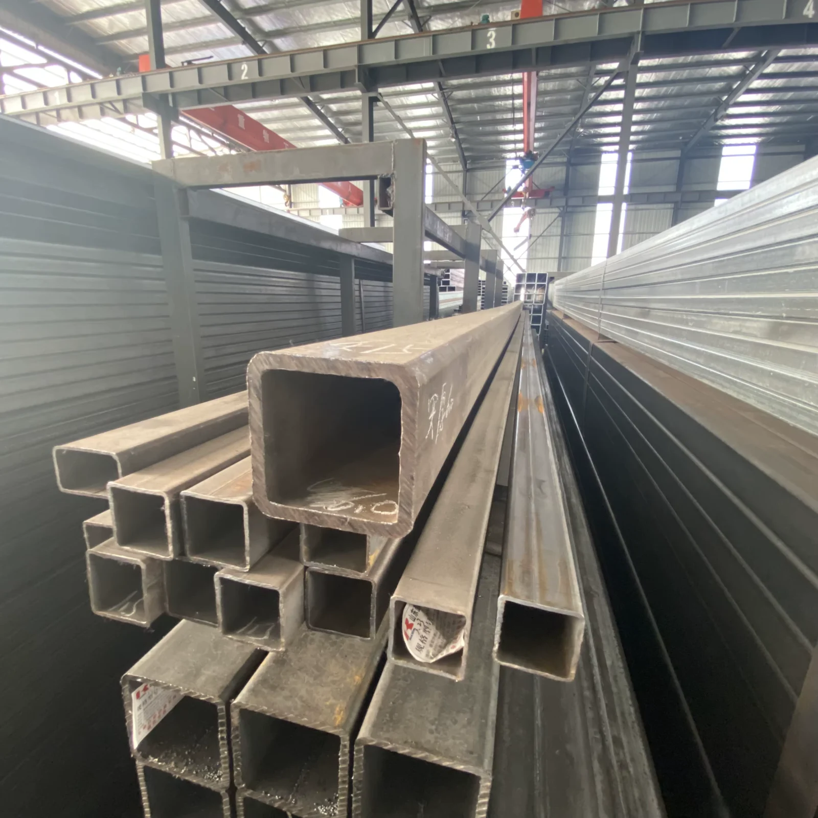 ASTM A500 Gr.B Square Steel Tube 20-500mm Wall 1.2-40mm CE Certified Supplier