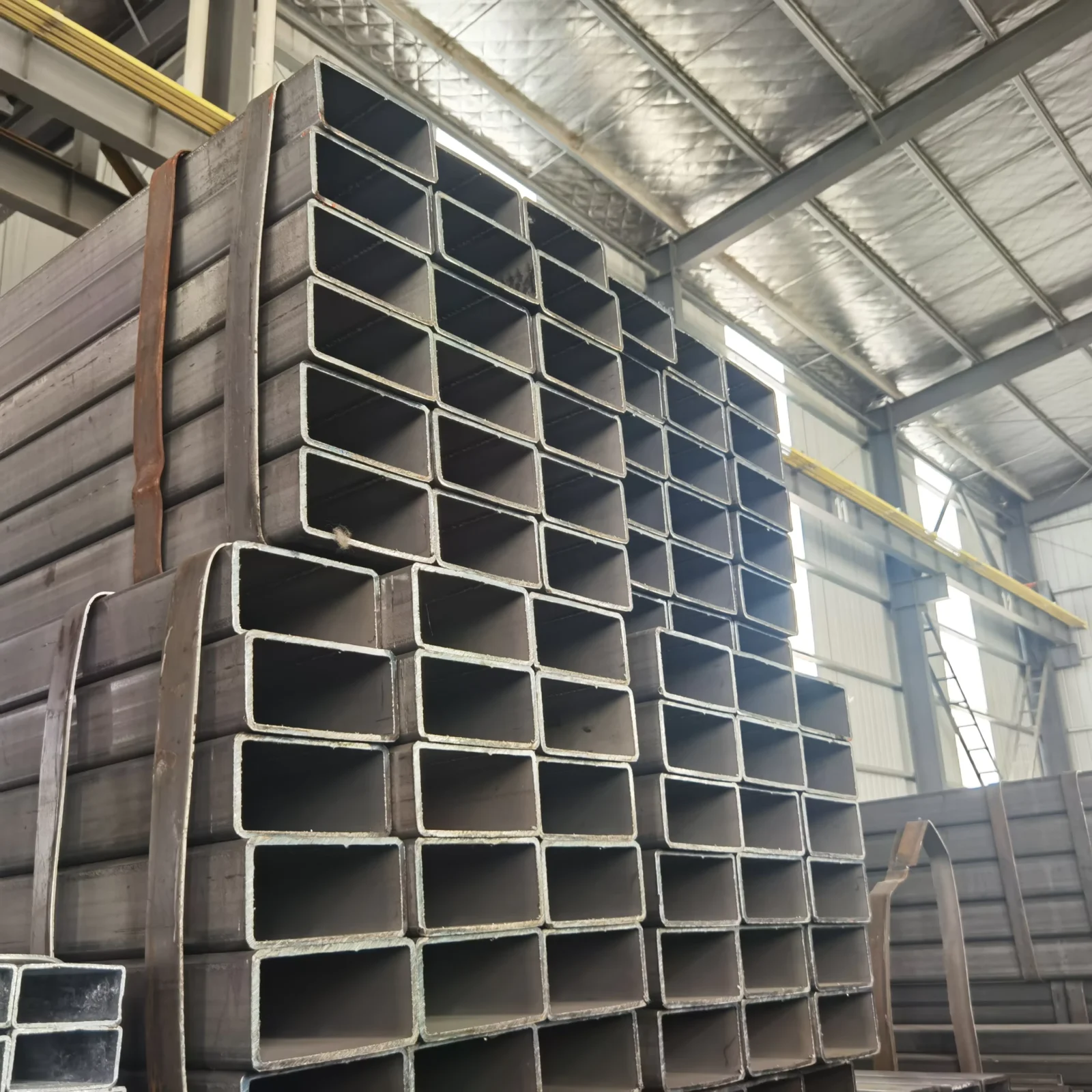 ASTM A500 Gr.B Square Steel Tube 20-500mm Wall 1.2-40mm CE Certified Supplier