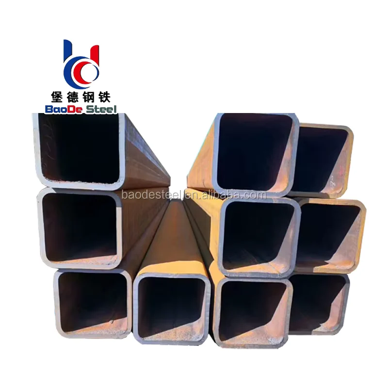 ASTM A500 S355 Rectangular GI Steel Pipe 1-30mm Wall Manufacturer