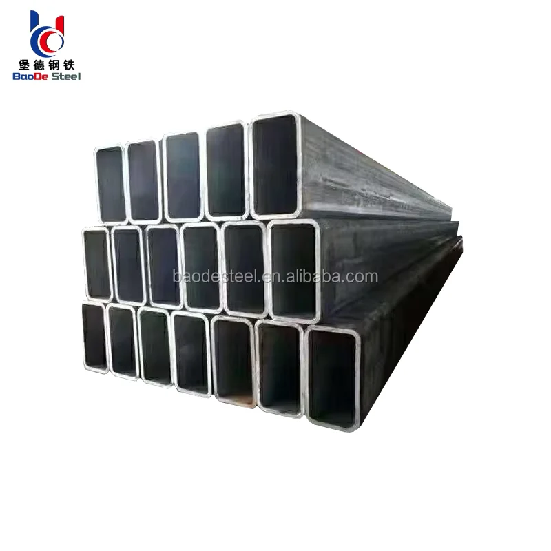 ASTM A500 S355 Rectangular GI Steel Pipe 1-30mm Wall Manufacturer
