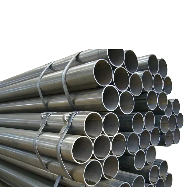 ASTM A53 ERW Carbon Steel Round Pipe Black Painted Supplier