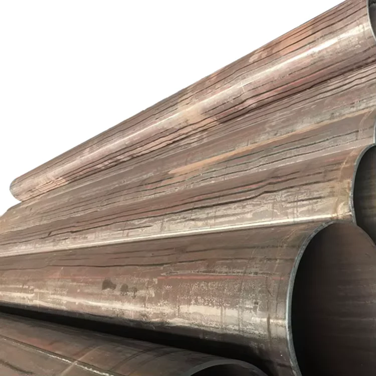 ASTM A53 ERW Carbon Steel Round Pipe Black Painted Supplier