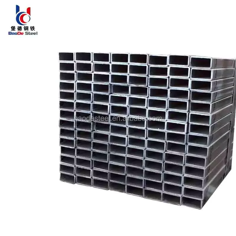 ASTM A53 GrB Pre Galvanized Welded Rectangular Steel Tube Supplier