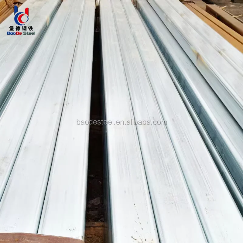 ASTM A53 GrB Pre Galvanized Welded Rectangular Steel Tube Supplier