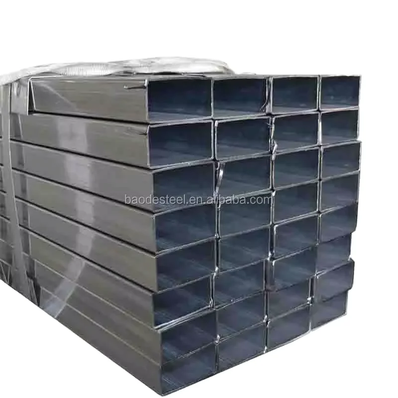 ASTM A53 GrB Pre Galvanized Welded Rectangular Steel Tube Supplier