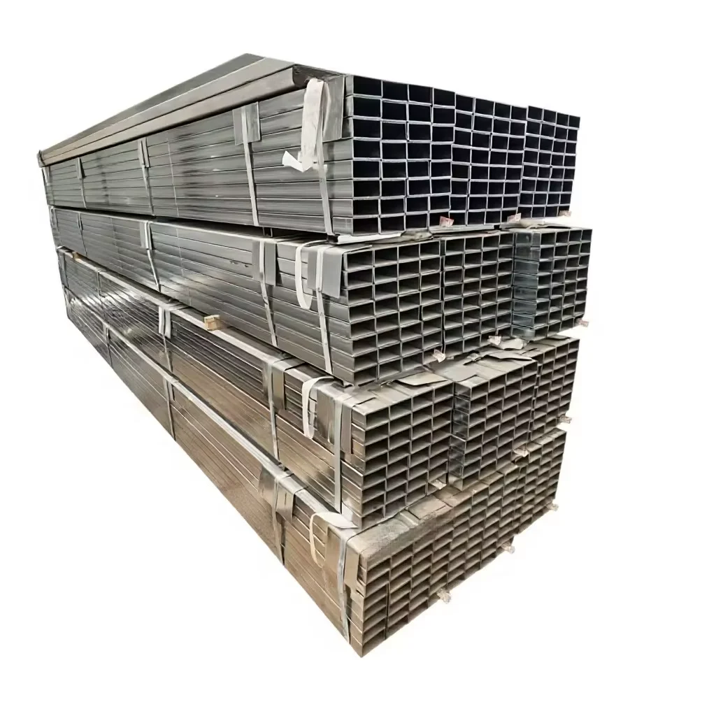 ASTM Galvanized Square Rectangular Tube Z30-Z40 Coated Supplier