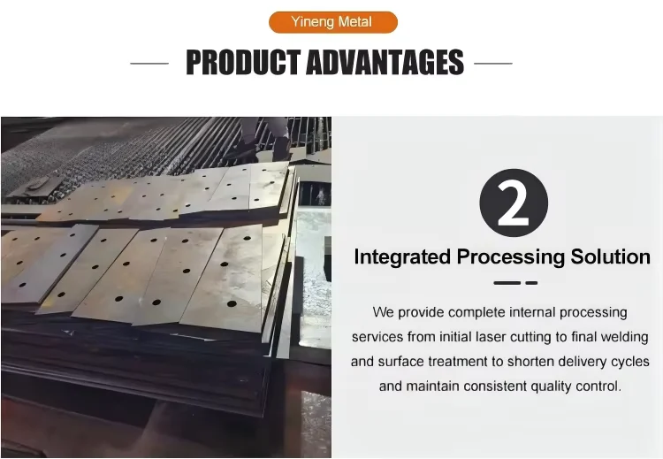 Custom Steel Grade Laser Cutting Sheet Metal Parts CNC Machining Service Factory