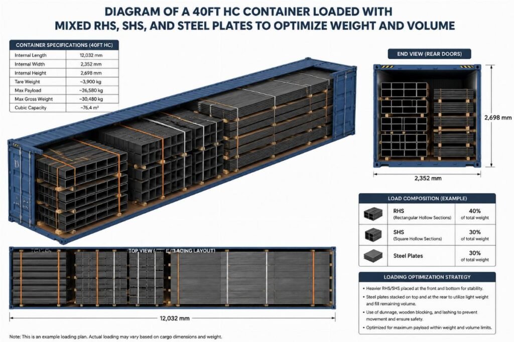 EN10219 RHS Steel Tubes Wholesale for African Contractors