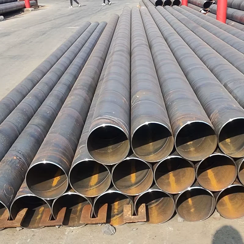 EN10219 S355JR SSAW Spiral Welded Steel Pipe OD610-1000mm WT10-30mm