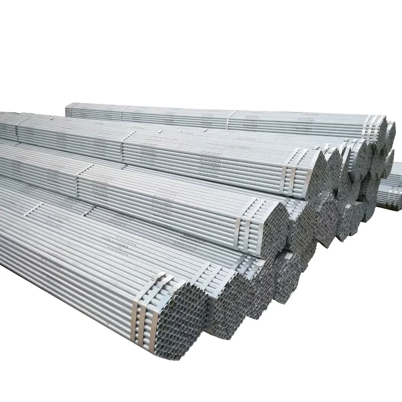 Gr.B ERW Galvanized Round Steel Pipe DN15-DN200 BS 1387 Manufacturer