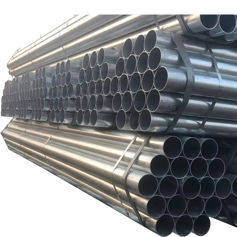Gr.B ERW Galvanized Round Steel Pipe DN15-DN200 BS 1387 Manufacturer