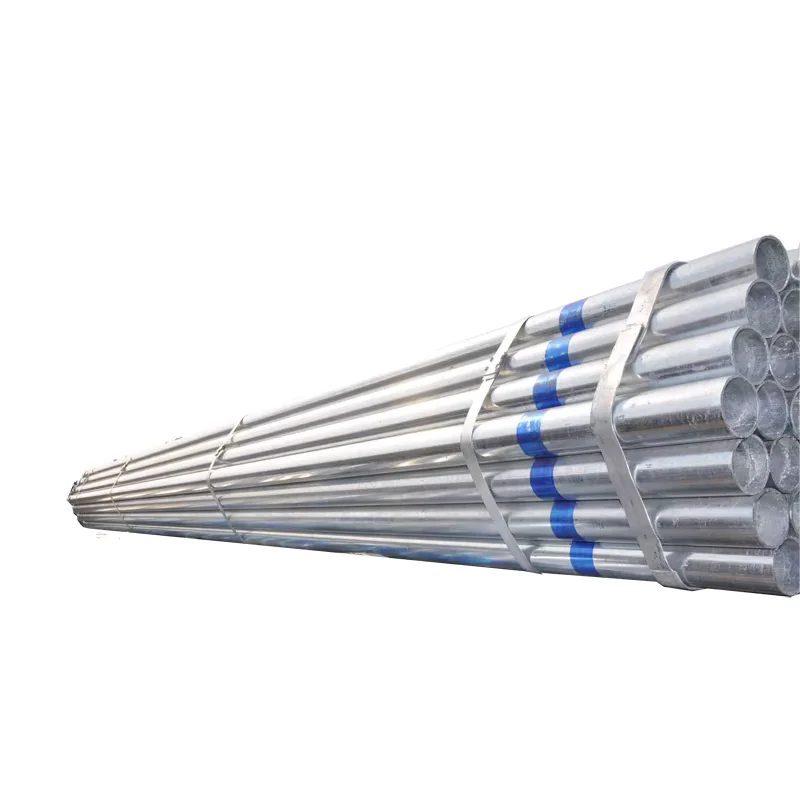 Gr.B ERW Galvanized Round Steel Pipe DN15-DN200 BS 1387 Manufacturer