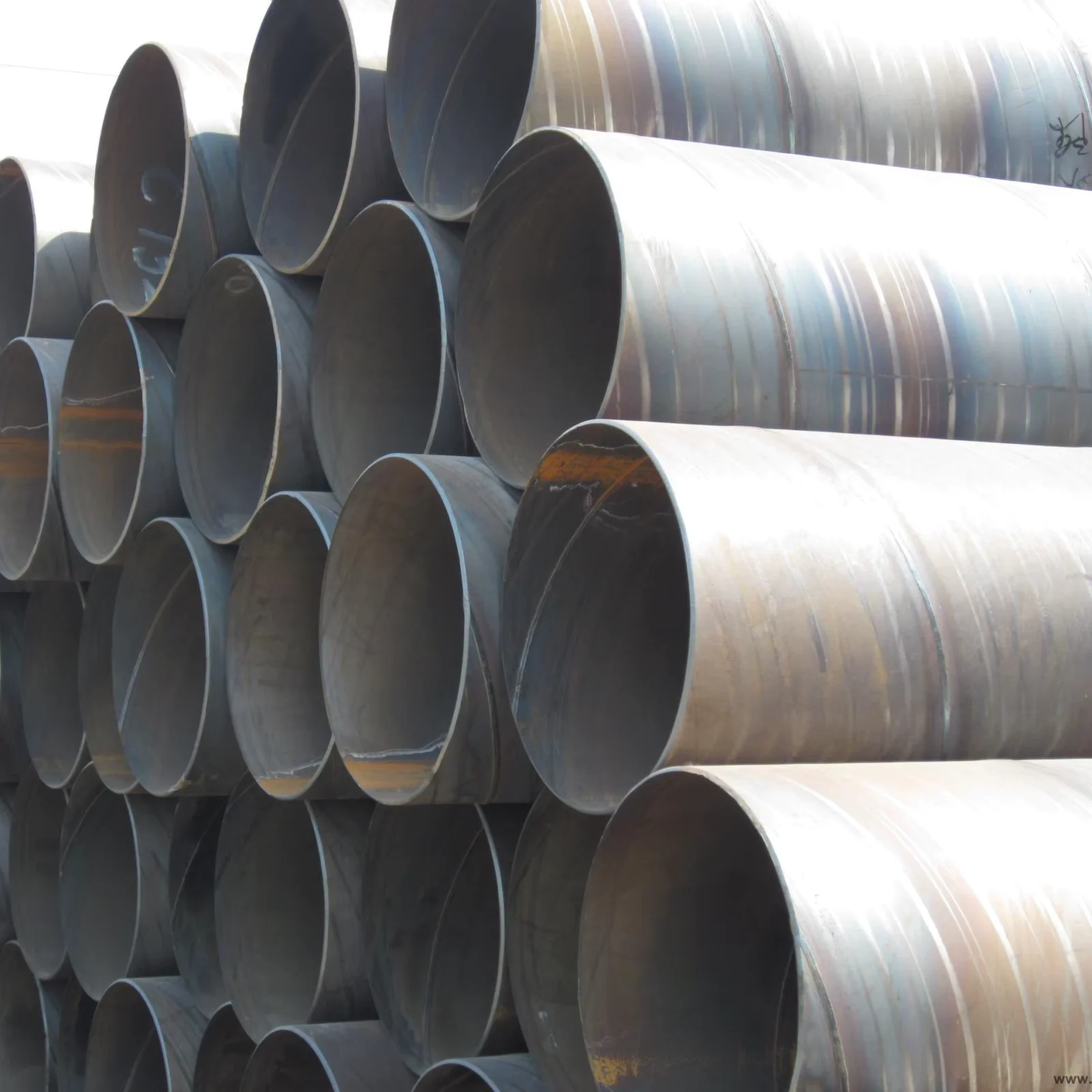 Grade B-X65 API 5L SSAW Steel Pipe Large Diameter for Water Transmission Supplier