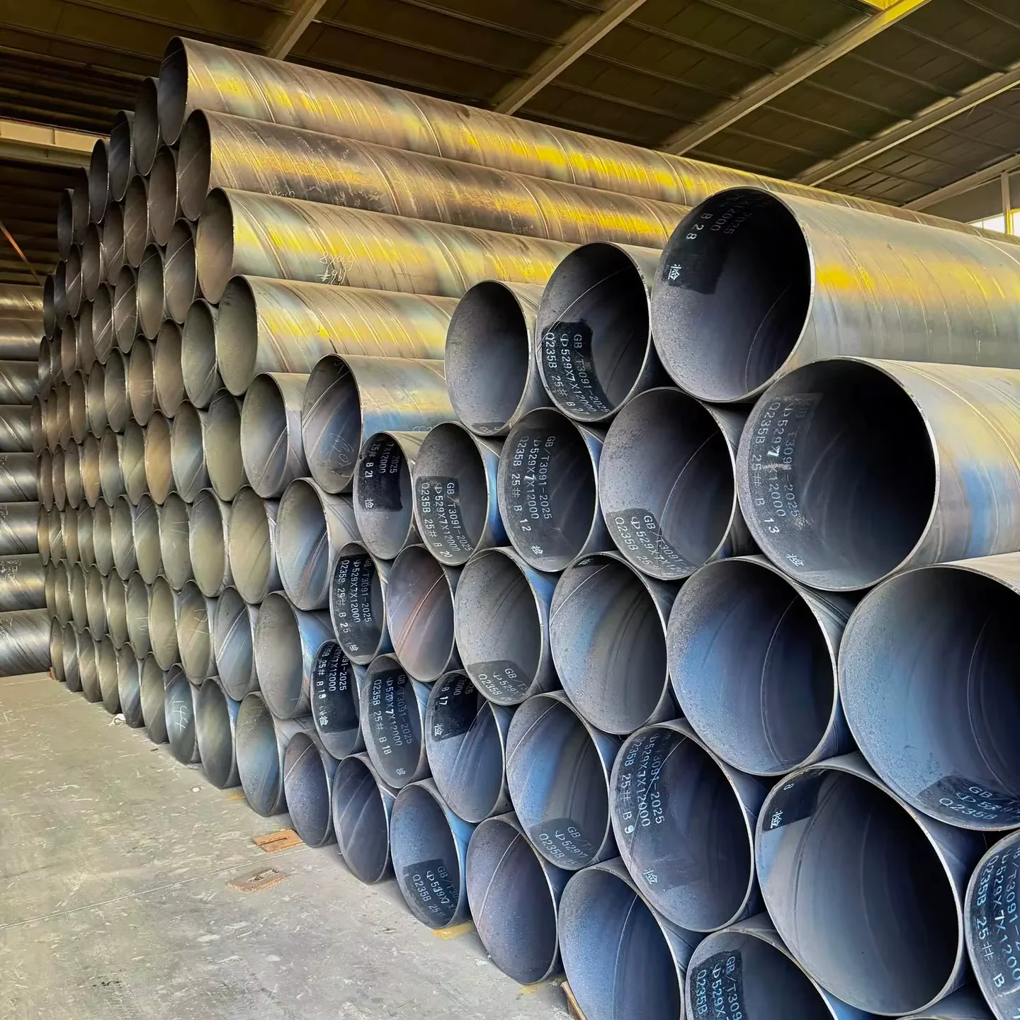 P275NL1 P275NL2 P355N SSAW Steel Pipe EN Standard Supplier
