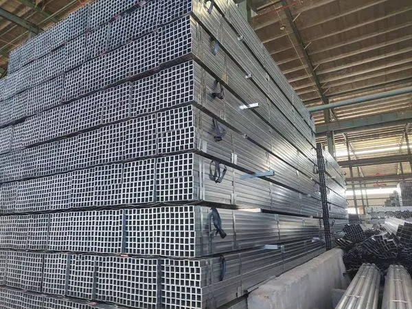 Q195 Q235 Galvanized Square Steel Tube ERW Hot-Dip Factory Supplier