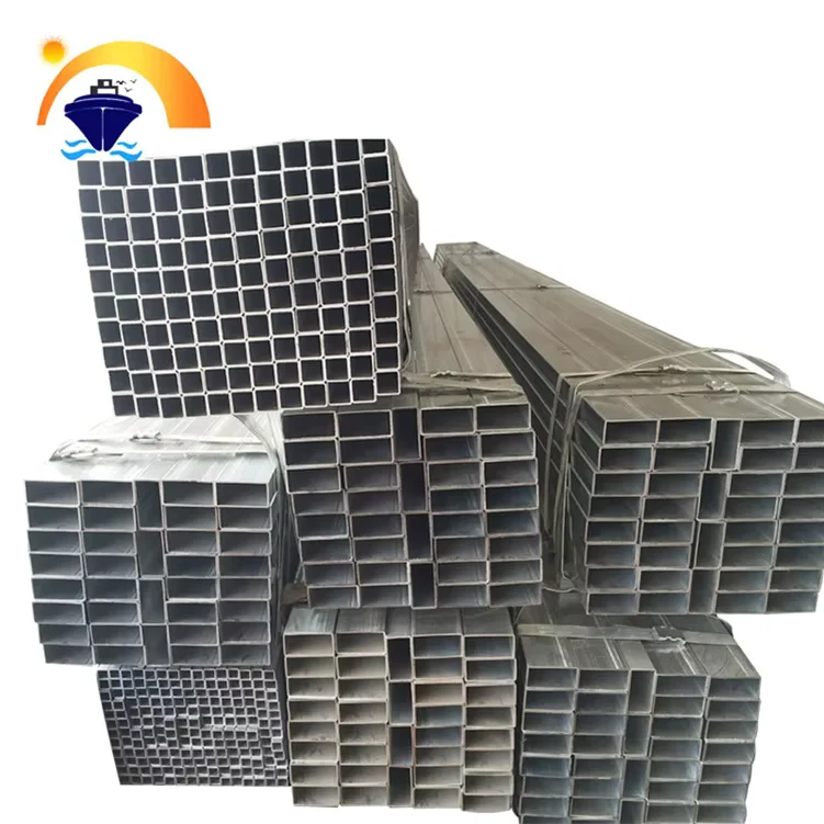 Q195 Q235 Galvanized Square Steel Tube ERW Hot-Dip Factory Supplier