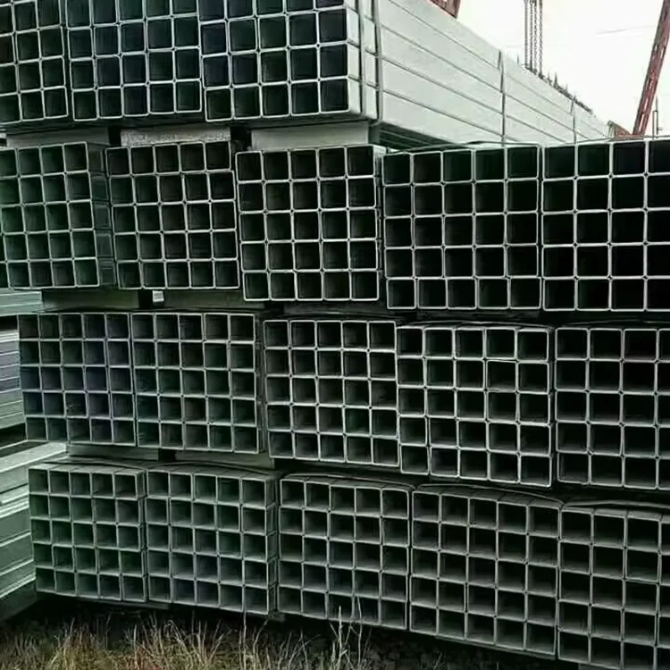 Q195 Q235 Q345 ERW Welded Square Rectangular Steel Tube 0.5-40mm Wall Thickness Supplier