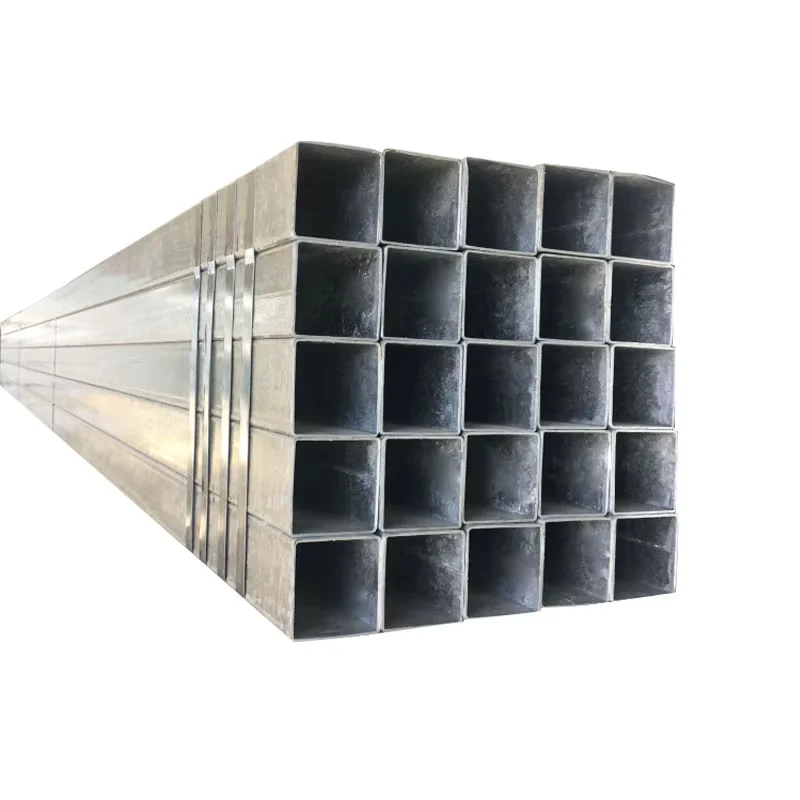 Q195 Q235 Q345 Hot Dipped Galvanized Square Rectangular Steel Tube Supplier
