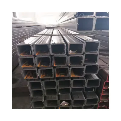Q195 Q235 Q355 Black Iron Square Tube RHS Steel Profile Factory Direct