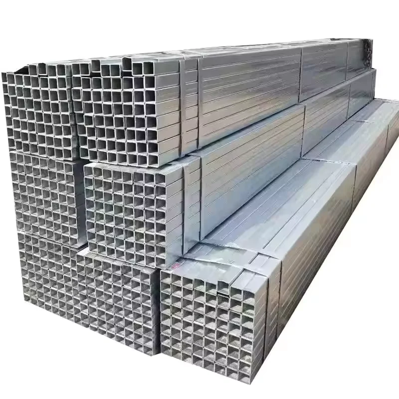 Q195 Q235 Q355 ZAM Coated Galvanized Square Round Steel Tube Supplier