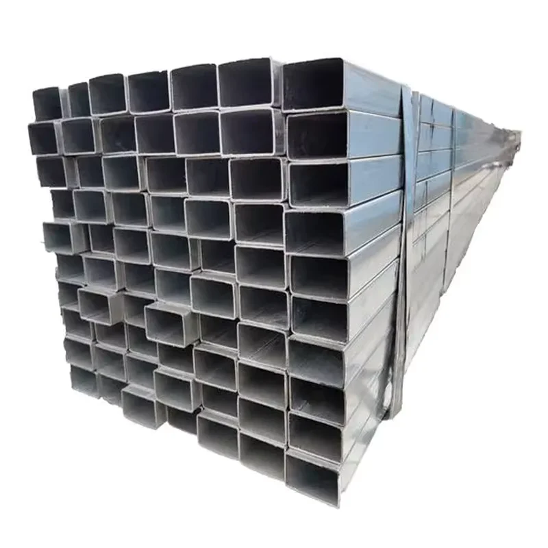 Q195 Q235 Q355 ZAM Galvanized Square Rectangular Steel Tube Supplier