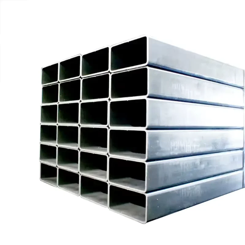 Q195 Q235 Q355 ZAM Galvanized Square Rectangular Steel Tube Supplier