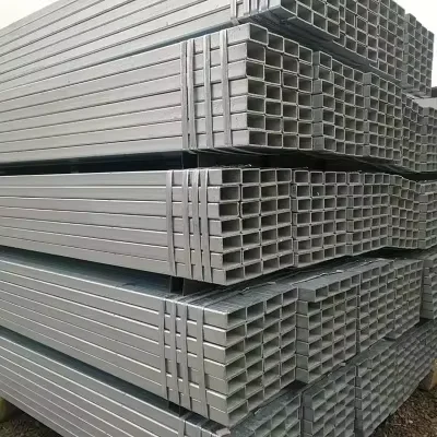 Q195 Q235 Q355 ZAM Galvanized Square Rectangular Steel Tube Supplier