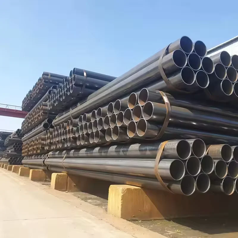 Q195-Q345 ASTM A53 API 5L ERW Round Pipe OD 14-1200mm Manufacturer
