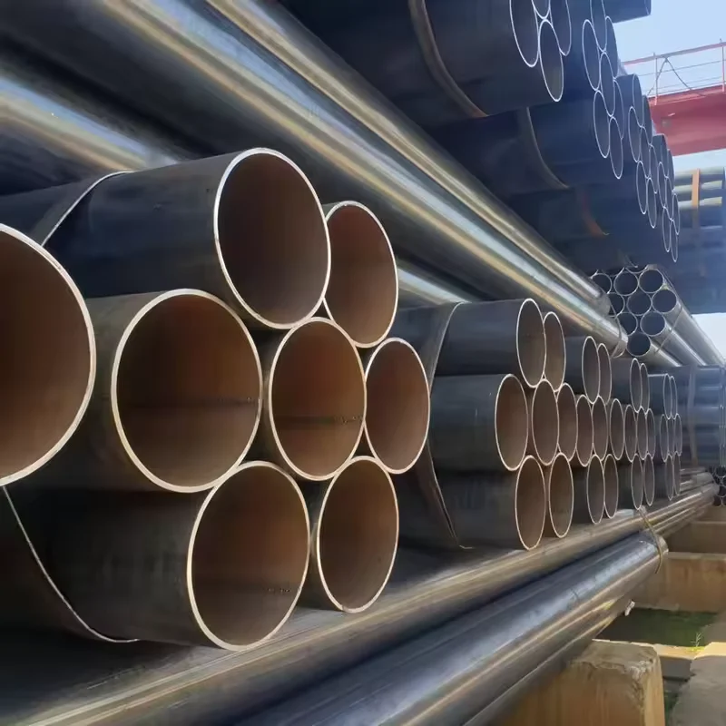 Q195-Q345 ASTM A53 API 5L ERW Round Pipe OD 14-1200mm Manufacturer